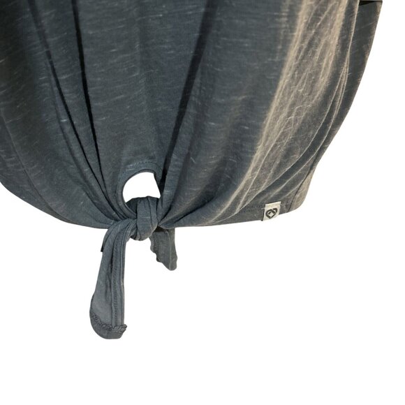 NEW Memphis UM Tigers Colosseum Gray Tie Scoop Neck SS Tee Shirt Women's M - Picture 5 of 8